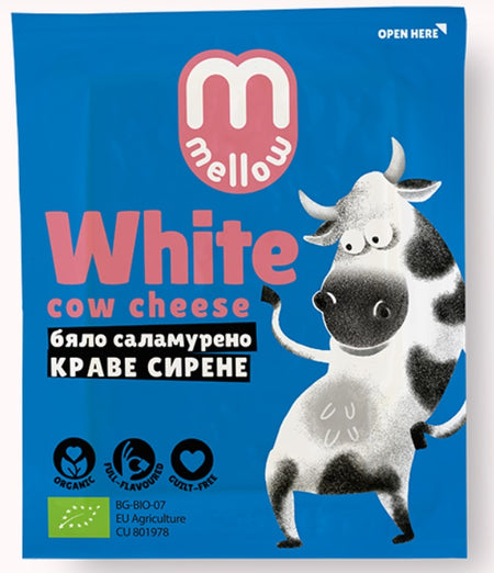 Mellow Organic White Cow Cheese 200g