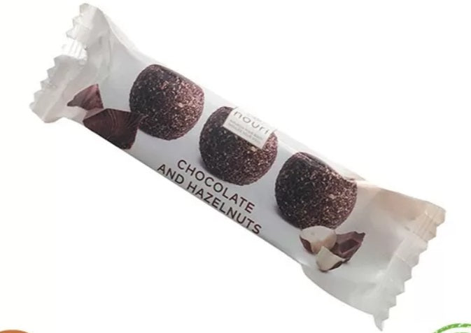 Nouri Chocolate and Hazelnut Balls 30g