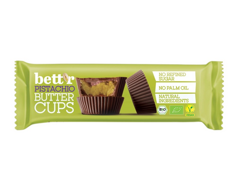 Bettr Nut Butter Cups with Pistachio Cream - 39g
