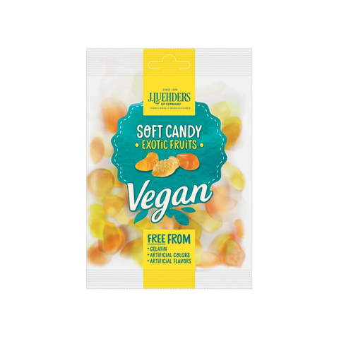 J. Luehders Soft Candy Exotic Fruits Vegan 45g