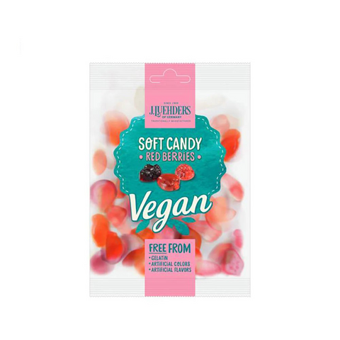J. Luehders Soft Candy Red Berries Vegan 45g