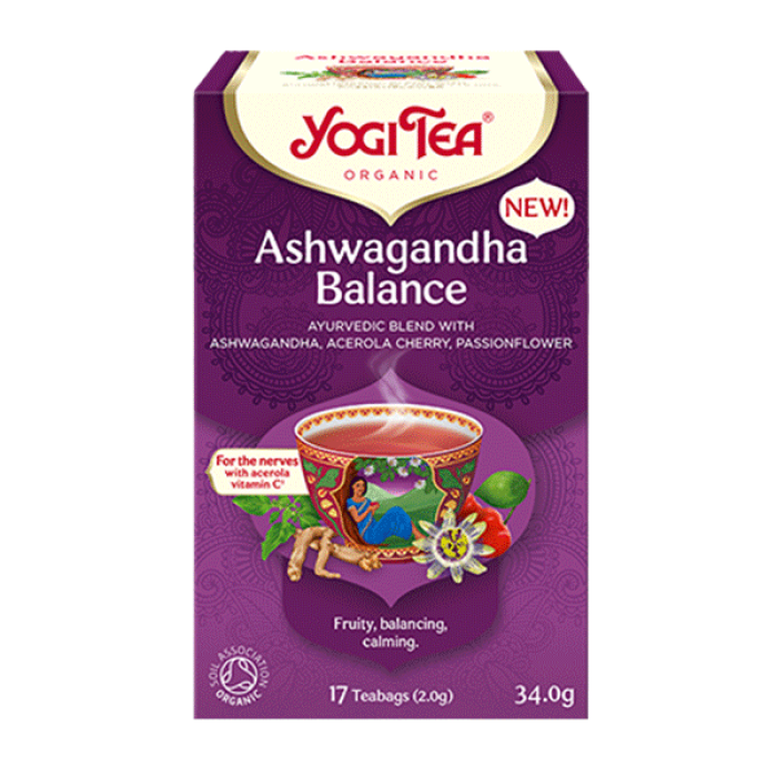 Yogi Tea Organic Ashwaganda Balance 17bgs 34g