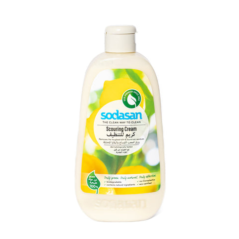 Sodasan 100% Natural Citrus Scouring Cream - 500g