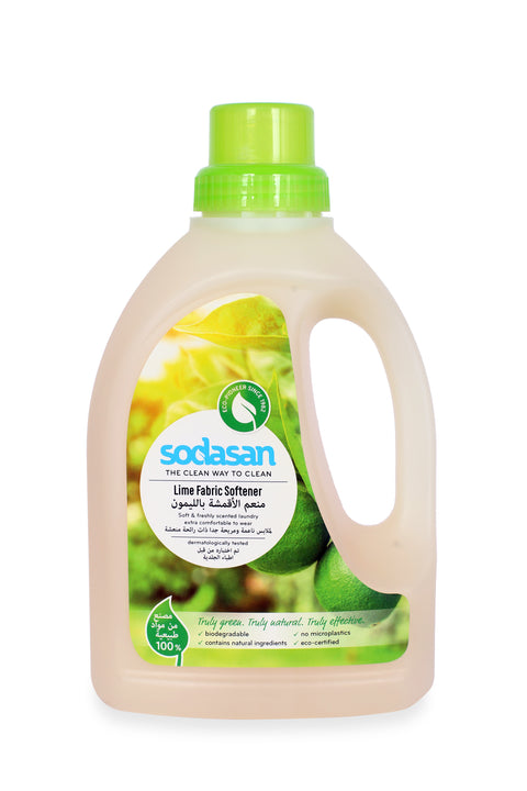 Sodasan 100% Natural Lime Fabric Softener - 750g