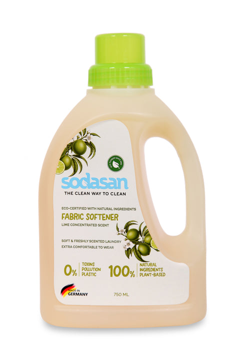 Sodasan 100% Natural Lime Fabric Softener - 750g