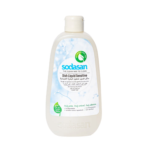 Sodasan 100% Natural Dish Liquid Sensitive - 500g