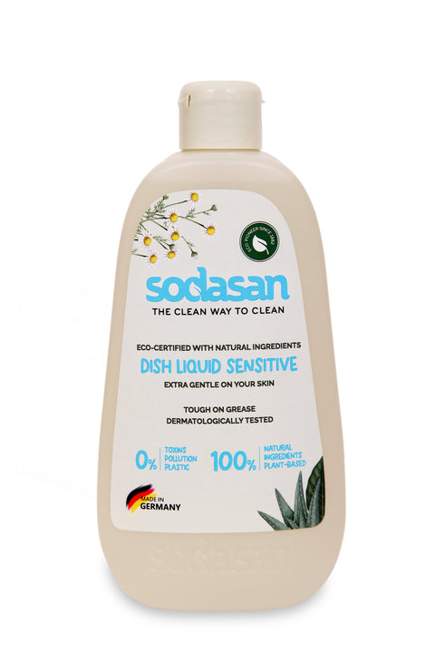 Sodasan 100% Natural Dish Liquid Sensitive - 500g