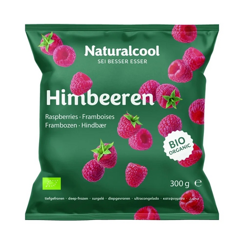 Natural Cool Organic Raspberries 300g