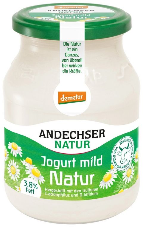 Andechsner Mild Demeter Yoghurt - 500g