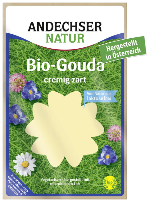 Andechser Organic Gouda Slices - 150g