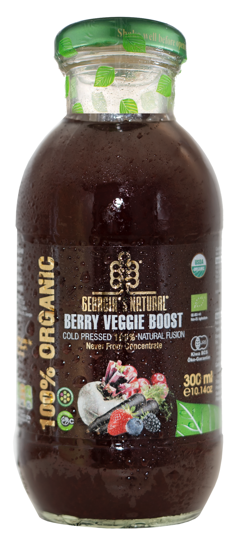 Georgia's Natural Organic Berry Veggie Boost 300ml