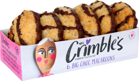 Mrs Crimbles Large Chocolate Macaroons - 195g