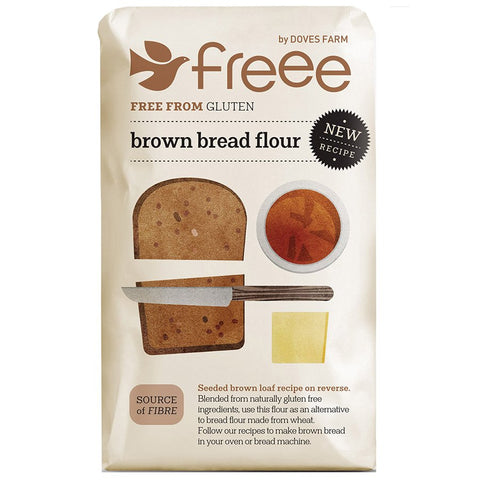 Doves Farm Gluten Free Brown Bread Flour 1kg
