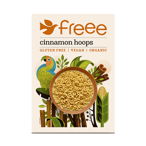 Doves Farm Cinnamon Hoops 300g