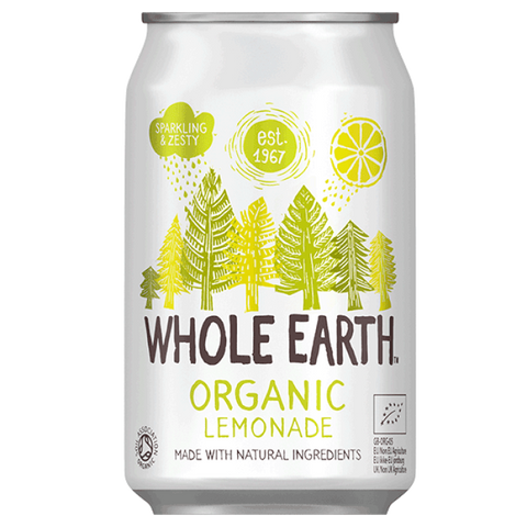 Whole Earth Lemonade - cans 330ml