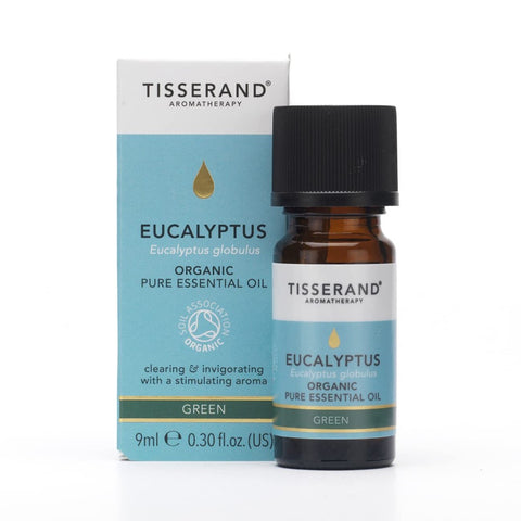 Tisserand Organic Aromatherapy Eucalyptus Pure Essential Oil 9ml