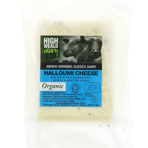 High Weald Organic Cow & Sheep Milk's Halloumi Block 150g