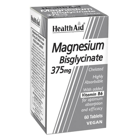 Health Aid Magnesium Bisglycinate - 375mg