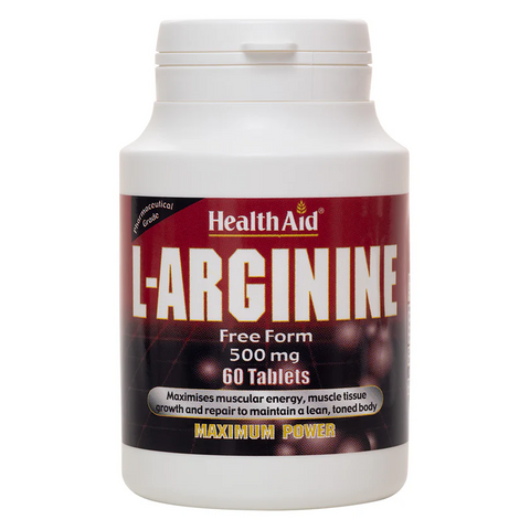 Health Aid L-Arginine 60's Tablet - 500mg