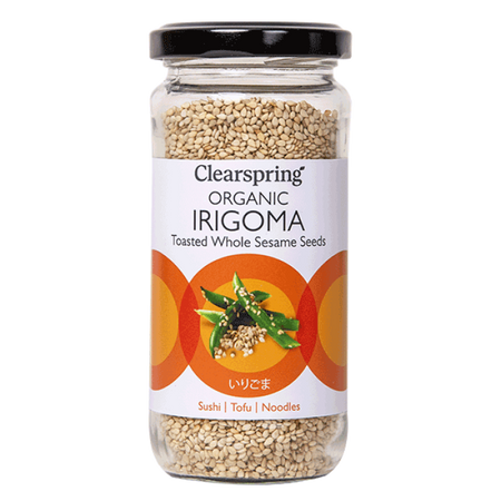 Clearspring Organic Irigoma - Toasted Whole Sesame Seeds 100g