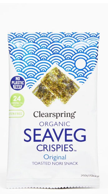 Clearspring Organic Seaveg Crispies Original 4g