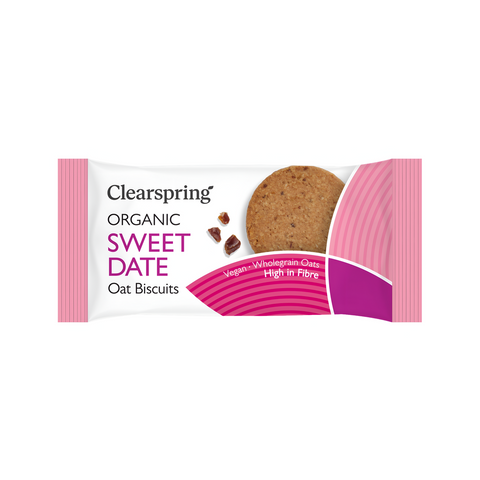 Clearspring Organic Oat Biscuits Sweet Date - 40g