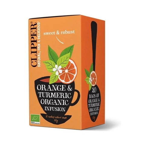 Clipper Orange & turmeric Infusion