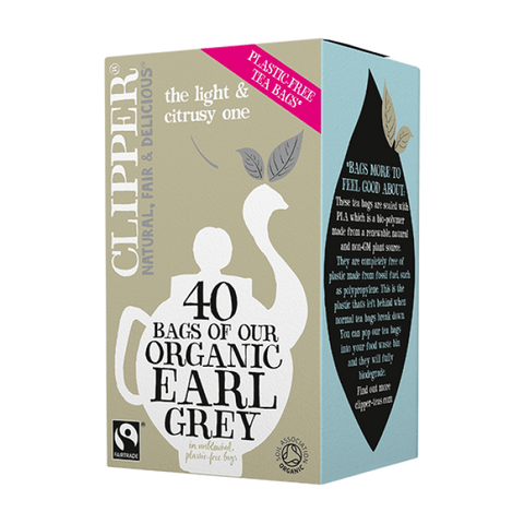 Clipper Earl Grey Fairtrade Tea 40bgs