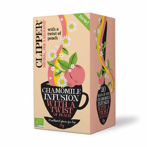 Clipper Chamomile & Peach Infusion - 30g