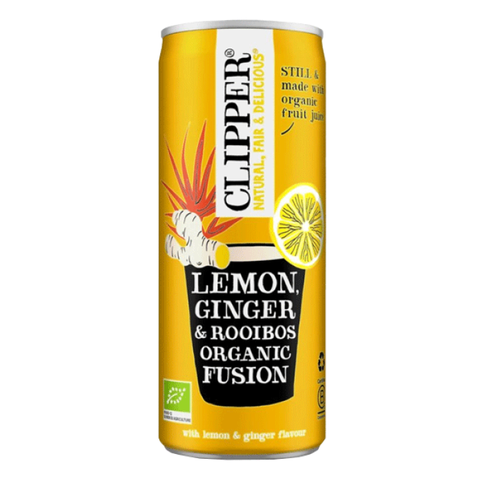 Clipper Organic Lemon Ginger & Rooibos Fusion 250ml