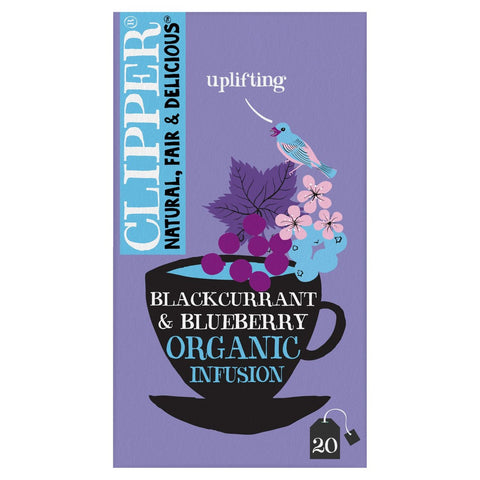 Clipper Blackcurrant & Blueberry Infusion - 50g