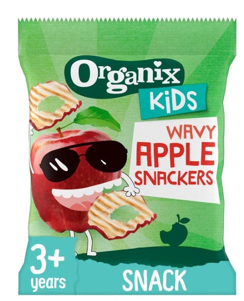 Organix Wavy Apple Snackers - Kids 15g