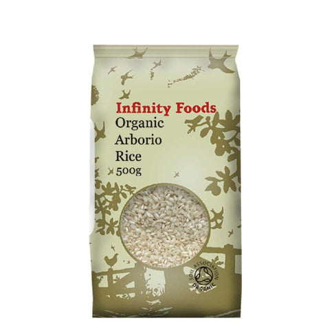 Infinity Foods Organic White Arborio Rice 500g