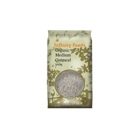 Infinity Foods Medium Oatmeal - 500g