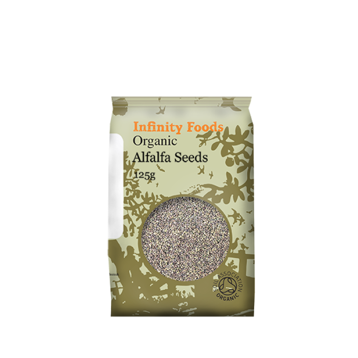 Infinity Foods Organic Alfalfa Seeds 125g