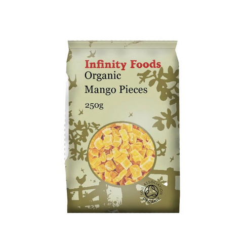 Infinity Foods Mango Pieces - 250g