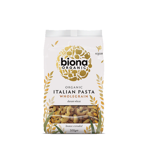 Biona Macaroni - Wholewheat 500g