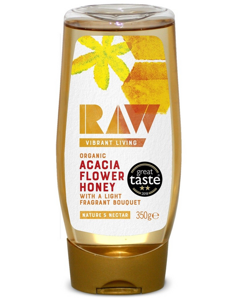 Raw Health Raw Acacia Honey - squeezy bottle 350g