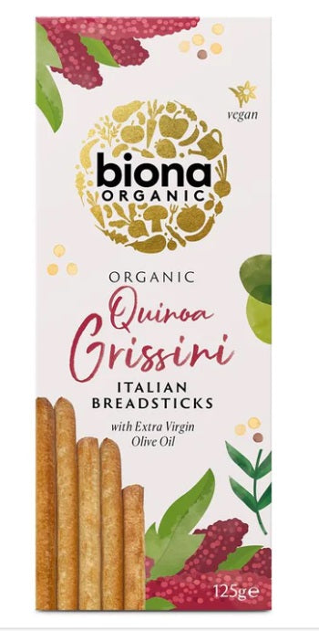 Biona Organic Quinoa Grissini 125g