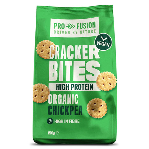 Profusion Organic High Protein Chickpea Cracker Bites - 150g