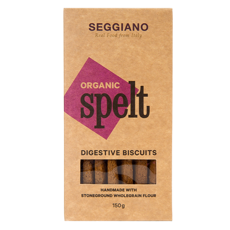 Seggiano Organic Spelt Digestive Biscuits 150g