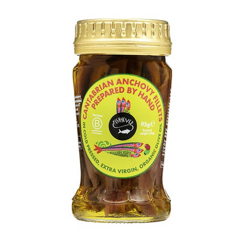 Fish4Ever Anchovies in Organic Olive Oil 95g