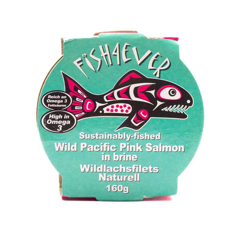 Fish4Ever Wild Pacific Pink Salmon in Brine 160g