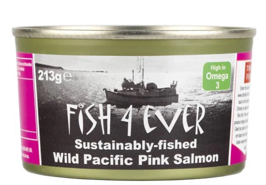 Fish4Ever Wild Pacific Pink Salmon 213g (