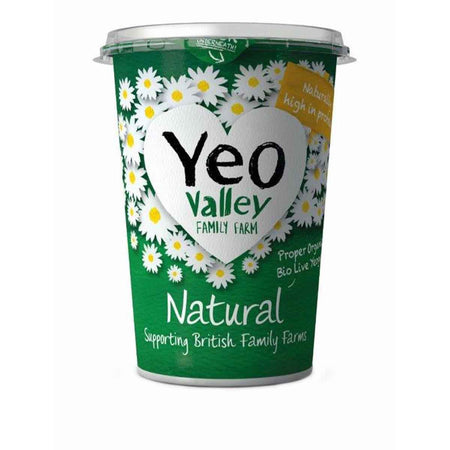 Yeo Valley Whole Milk Natural Yogurt 450g