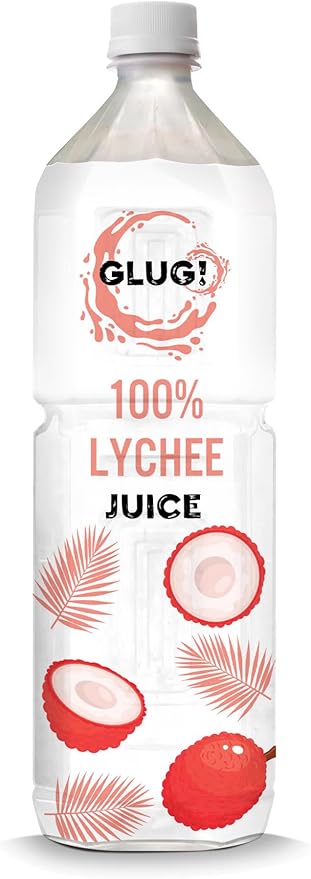 GLUG! 100% Lychee Juice - 1L