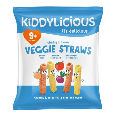 Kiddylicious Cheesy Straws 12g