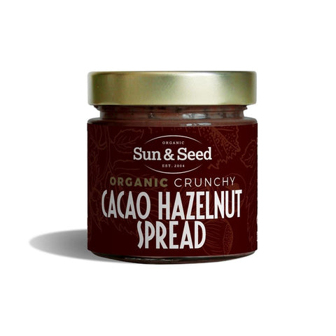 Sun and Seed Organic Crunchy Cacao & Hazelnut Spread - 200g
