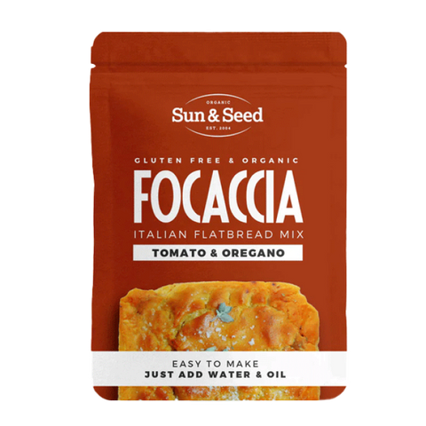 Sun & Seed Focaccia Mix - tomato & oregano 300g