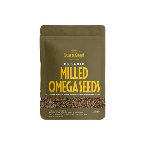 Sun & Seed Organic Milled Omega Seeds - 250g